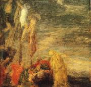 Henri Fantin-Latour Golgotha(copy after Veronese) oil